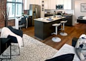 Thumbnail 1 of 40 - The Residences at Barnett | Downtown Jacksonville | 2 Bedroom Kitchen