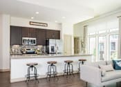 Thumbnail 50 of 61 - Kitchen and Living Room