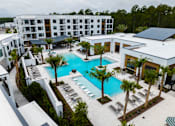 Thumbnail 33 of 47 - Aerial view of Swimming Pool at The Residences at Enso, Jacksonville, Florida