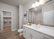 Thumbnail 12 of 47 - Bathroom with Mirror at The Residences at Enso, Jacksonville, Florida
