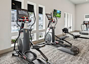 Thumbnail 22 of 47 - Fitness Center with Cardio Equipments at The Residences at Enso, Jacksonville, FL