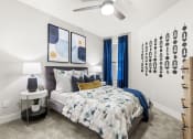 Thumbnail 10 of 60 - Longleaf at St. Johns Apartments | St. Johns, FL | Bedroom with Ceiling Fan