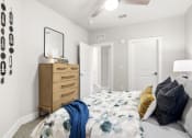 Thumbnail 11 of 60 - Longleaf at St. Johns Apartments | St. Johns, FL | Bedroom with Ceiling Fan