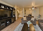 Thumbnail 5 of 16 - Image of living room located at Ramona Oaks in Riverside, CA