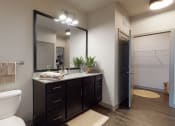Thumbnail 25 of 26 - Bathroom With Vanity Lights at The Address Galleria, Matthews