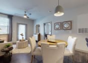 Thumbnail 22 of 26 - Dining Area at The Address Galleria, Matthews, NC, 28105