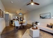 Thumbnail 23 of 26 - Living With Kitchen at The Address Galleria, North Carolina, 28105