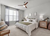 Thumbnail 8 of 22 - Spacious Bedroom with Walk-in Closet at Spinning Mill Lofts, Clayton, NC 27520