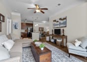Thumbnail 6 of 13 - living room at The Arbors at East Village, Clayton, NC, 27527