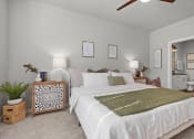 Thumbnail 9 of 22 - Spacious Bedroom with Walk-in Closet at Spinning Mill Lofts, Clayton, NC 27520