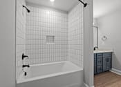 Thumbnail 29 of 30 - Bathroom With Bathtub at Regency Townes, Winterville  