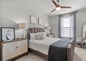 Thumbnail 11 of 22 - Spacious Bedroom with Walk-in Closet at Spinning Mill Lofts, Clayton, NC, 27520