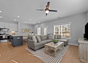 Thumbnail 1 of 30 - Modern Living Room at Regency Townes, Winterville, NC  