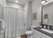 Thumbnail 13 of 22 - Bathroom at Spinning Mill Lofts, Clayton, NC 27520