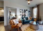 Thumbnail 14 of 26 - Living Room at The Address Galleria, North Carolina, 28105