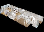 Thumbnail 74 of 96 - A 3D model of a house with various rooms and furniture.