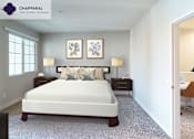 Thumbnail 16 of 39 - A bedroom with a large bed and two lamps at Mission Hills, Camarillo, 93012