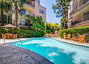 Thumbnail 1 of 17 - Pool at L'Estancia, Studio City, CA