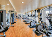 Thumbnail 20 of 24 - A gym with treadmills and exercise equipment at Marina Harbor, California, 90292