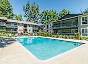 Thumbnail 2 of 12 - Sparkling Pool  at Pleasanton Glen Apartments, Pleasanton, California