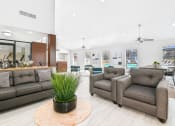 Thumbnail 5 of 27 - Clubhouse Interior at Bookstone and Terrace Apartments in Irving, Texas