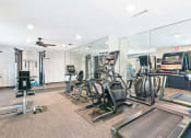 Thumbnail 7 of 27 - Fitness Center at Bookstone and Terrace Apartments in Irving, Texas