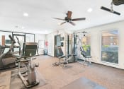 Thumbnail 8 of 27 - Fitness Center at Bookstone and Terrace Apartments in Irving, Texas