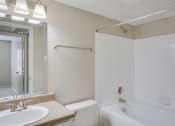 Thumbnail 16 of 27 - Bathroom at Bookstone and Terrace Apartments in Irving, Texas