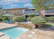 Thumbnail 14 of 23 - Fountain feature with 3ft pool section at The Pearl apartments in Shreveport, LA