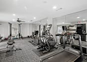 Thumbnail 10 of 40 - Fitness Center  at Brookstone & Terrace in Irving, TX