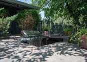 Thumbnail 17 of 18 - BBQ area at Driftwood Village with gas grill