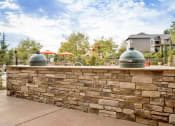 Thumbnail 36 of 54 - View of community grilling station with counter space to prep food