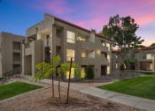 Thumbnail 34 of 36 - an exterior view of an apartment building at sunsetat Glen Brae, Glendale, 85301