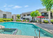 Thumbnail 3 of 47 - Family Swimming Pool at Miramonte Apartments, Scottsdale, AZ, 85250