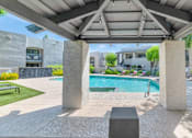 Thumbnail 8 of 47 - Poolside Lounge Space at Miramonte Apartments, Scottsdale, Arizona