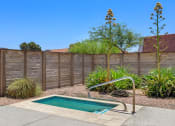 Thumbnail 33 of 48 - a pool and hot tub in the backyard of a house at Denim Scottsdale, Scottsdale