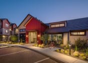 Thumbnail 65 of 76 - Exterior View In Night at Weylyn Luxury Apartments, Laveen, 85339