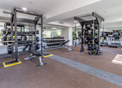 Thumbnail 28 of 52 - One-Bedroom Luxury Apartments in North Phoenix, AZ - The Amelia - Spacious And Well-Lit 24-Hour State-of-the-Art Fitness Center With Cardio Equipment.