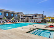 Thumbnail 2 of 24 - Luxurious Heated Pool and Spa at The Premiere at Dana Park, Mesa