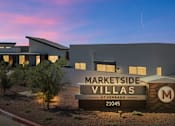 Thumbnail 27 of 35 - Night View Of City at Marketside Villas at Verrado, Buckeye, AZ, 85396