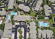 Thumbnail 38 of 40 - Drone View Of Pool at Lazo Apartment Homes, Chandler, 85225