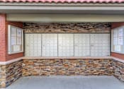 Thumbnail 31 of 36 - A brick wall with a white board on it at Urban WalkApartments on 6th Avenue, Phoenix, AZ