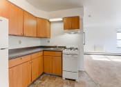 Thumbnail 12 of 21 - Fully Furnished Kitchen at Johnson Legacy Apartments, Milwaukee