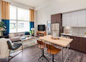 Thumbnail 9 of 23 - Spacious Living Room in Hillsboro Apartment