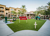 Thumbnail 23 of 27 - Dog Park with Agility Training Equipment at Apartment for Rent Near Me