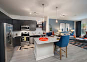 Thumbnail 7 of 26 - Spacious Kitchen with Stainless Steel Appliances at Atlanta Apartments Near Cumberland Mall