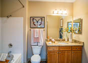 Thumbnail 13 of 26 - Bathroom with Roman Tub at Atlanta Area Apartments