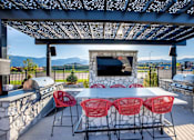 Thumbnail 20 of 23 - Outdoor BBQ Picnic Area at CO Apartments