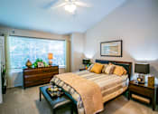 Thumbnail 8 of 21 - Spacious Model Bedroom with Carpeting at Apartments Near Beaverton