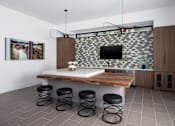 Thumbnail 4 of 20 - Clubhouse Kitchen at Glendale Apartments